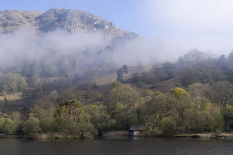 Rydal lake boathouse