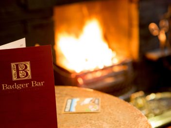 Wine list and fire